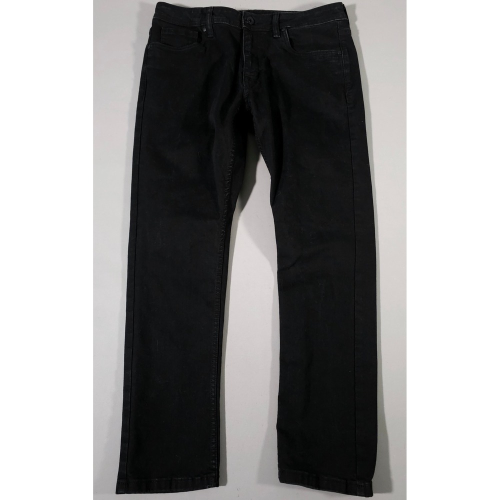 The Perfect Jean NYC Slim Fit Jeans Mens 33x30 Black Stretch Denim JUST1BBDT30